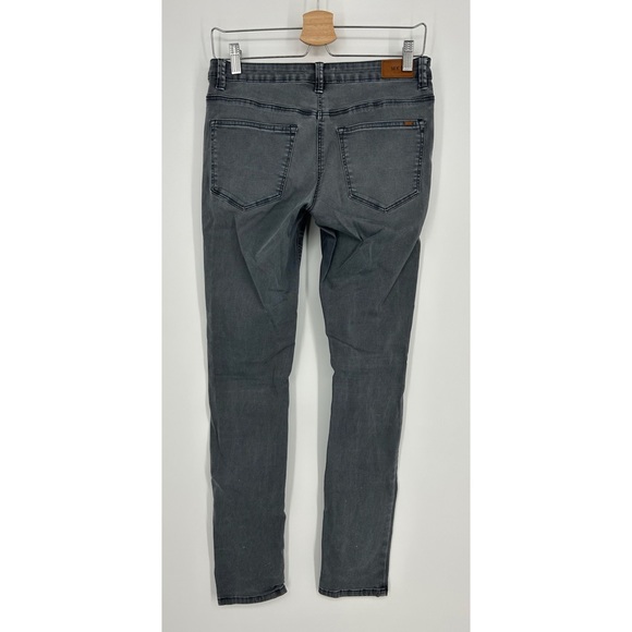 MKT Studio Gray Skinny Fit Stretch Medium Rise Jeans - Picture 2 of 5